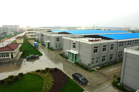 上海菇新加工單位廠區鳥瞰圖