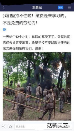網(wǎng)曝學(xué)生強(qiáng)制跑龍?zhí)?菇新靈芝孢子粉 網(wǎng)曝學(xué)生強(qiáng)制跑龍?zhí)?菇新靈芝孢子粉